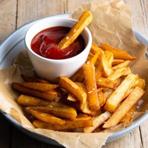 Menu french fries