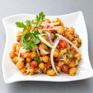Menu chana sadheko