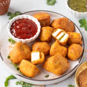 Menu paneer pakora