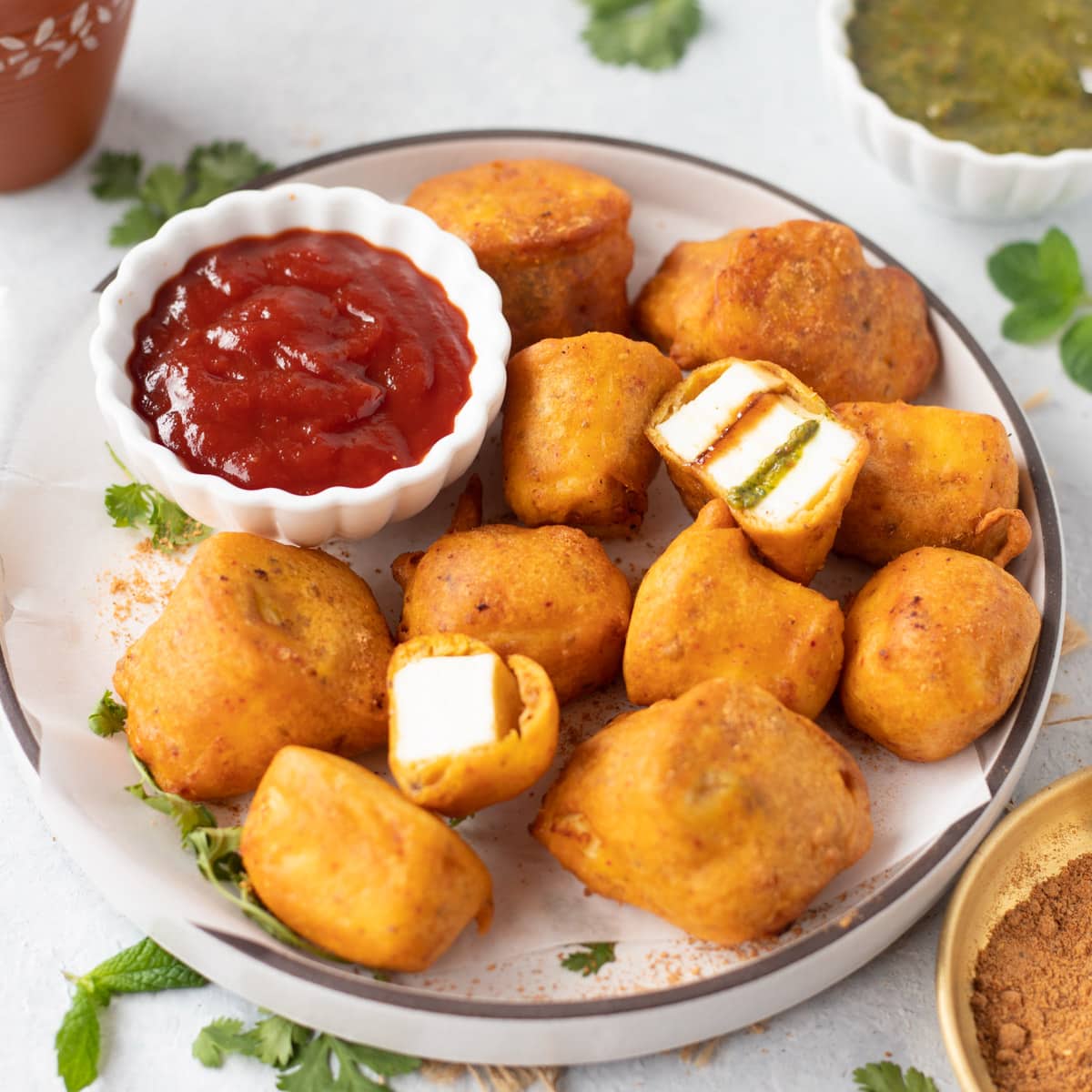 paneer pakora paneer pakora