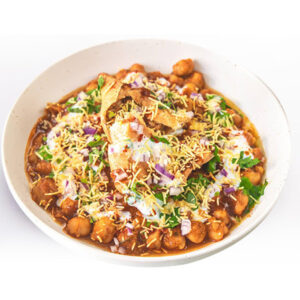 Menu samosa chaat