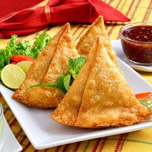 Menu samosa