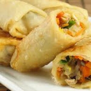 Menu spring roll