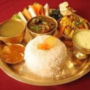 Menu thali